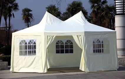 SaferWholesale 22 x 16 White Party Tent