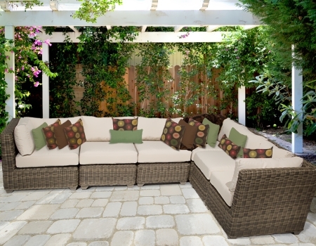 SaferWholesale 2015 Regal 6 Piece Outdoor Wicker Patio Furniture Set