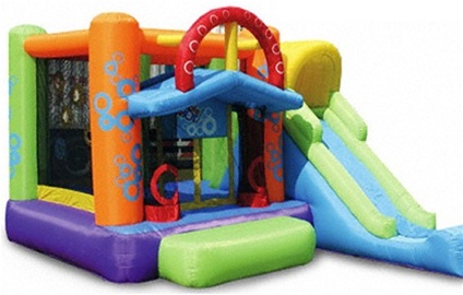 SaferWholesale Double Shot Bouncer Bouncy House With Blower