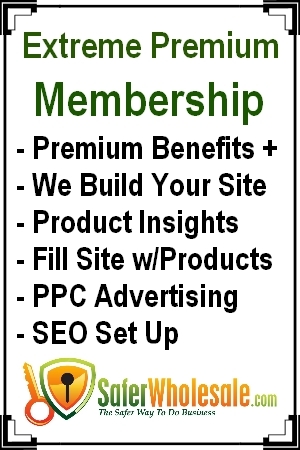 SaferWholesale Extreme Premium SaferWholesale.com Membership - Monthly