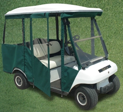 SaferWholesale Vinyl Club Car DS 2000+ Four Passenger Golf Cart Enclosure