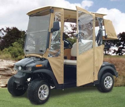 SaferWholesale Vinyl Fairplay EVE Golf Cart Enclosure