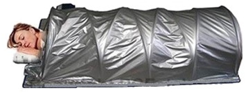 SaferWholesale Portable FIR Sauna Dome/Tent (Lay Down Type)