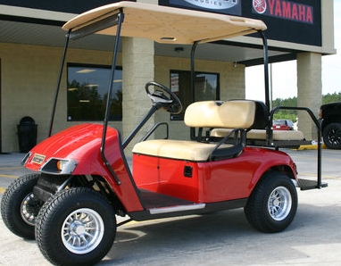 SaferWholesale EZ-GO Red 36 Volt Electric Golf Cart