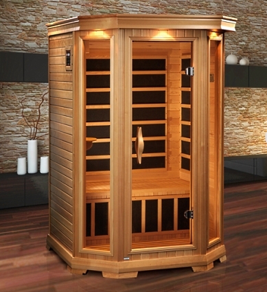 SaferWholesale 2-3 Person Infrared Sauna with 6 Carbon Heaters