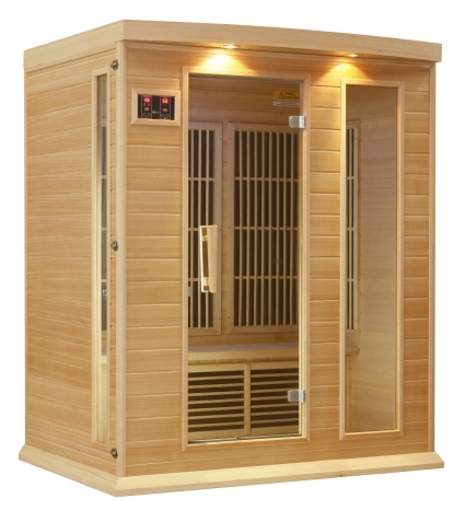 SaferWholesale Maxxus Grand 3 Person Infrared Carbon Sauna
