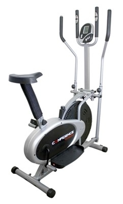 SaferWholesale Fitness PRO 2-in-1 Elliptical Cross Trainer and Bike