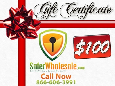 SaferWholesale $100 Gift Certificate