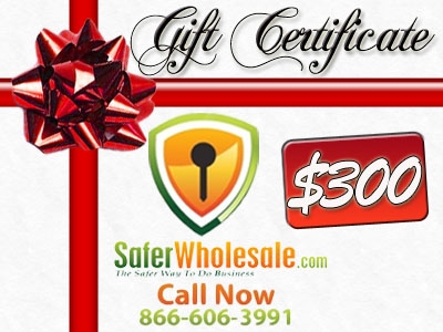SaferWholesale $300 Gift Certificate