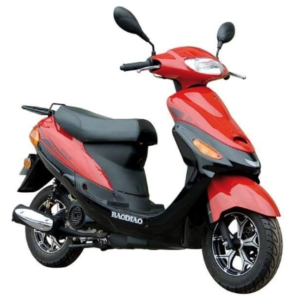 SaferWholesale 50cc 4 Stroke Boom Moped Scooter