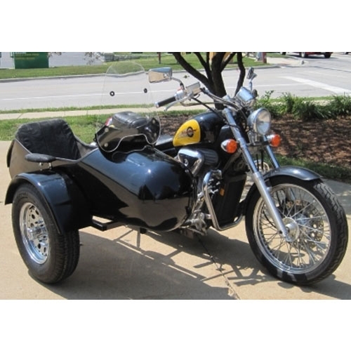 SaferWholesale Standard RocketTeer Side Car Motorcycle Sidecar Kit - Harley Davidson Models
