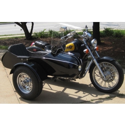 SaferWholesale Classical RocketTeer Side Car Motorcycle Sidecar Kit - Kawasaki Models