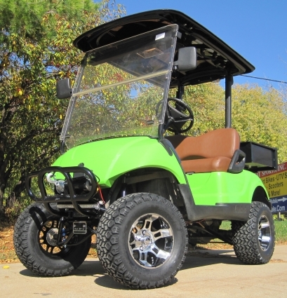 GSI Offroad Lifted Utility Yamaha Gas Golf Cart