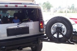 SaferWholesale Hummer H2 Tire Carrier