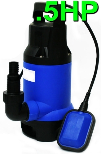 SaferWholesale .5 HP Submersible Pond Water Sump Pump