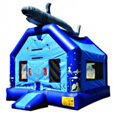 SaferWholesale Commercial Grade Inflatable Shark Jumper Bouncer Bouncy House