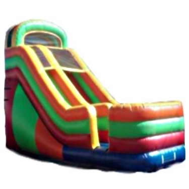 SaferWholesale Commercial Grade Inflatable Multi Color Dry Slide