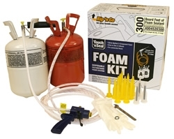 SaferWholesale Home Sealing Fire Retardant Open Cell Spray Foam Insulation Kit 300 BF