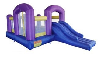 SaferWholesale Huge Multiple Activity Inflatable 5 in 1 Castle Bouncer Bouncy House