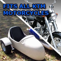 SaferWholesale KTM Side Car Motorcycle Sidecar Kit