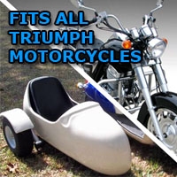 SaferWholesale Triumph Side Car Motorcycle Sidecar Kit