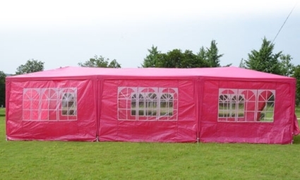 SaferWholesale 10x30 Pink Party Tent Canopy Gazebo