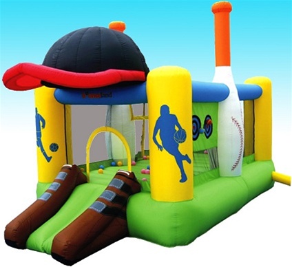SaferWholesale All Sports Bounce House Bouncy House With Blower