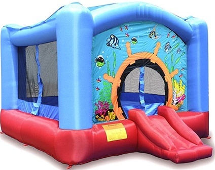 SaferWholesale Wild Reef Bouncer House Bouncy House with Blower