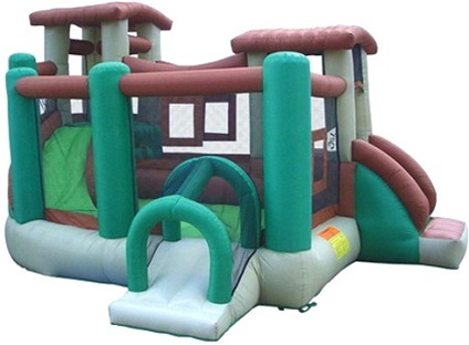 SaferWholesale Clubhouse Climber Bouncer Bouncy House With Blower