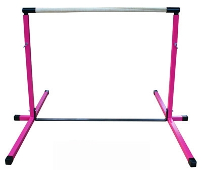 SaferWholesale Pink 3'-5' Adjustable Gymnastics Bar