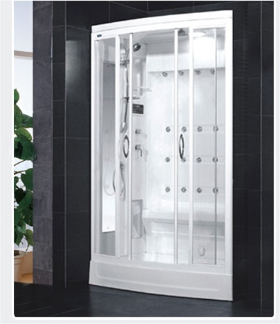 units are made of LUCITE Zen Walk In Steam Shower P201 52