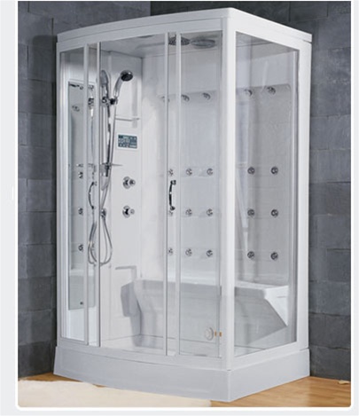 units are made of LUCITE Zen Walk In Steam Shower 52