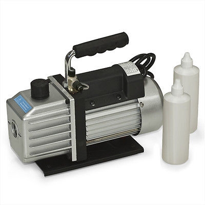 SaferWholesale Vacuum Pump 2-Stage 3.9 CFM 1/3HP Rotary Vane Deep HVAC Tool For AC
