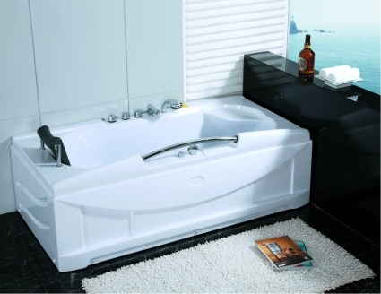 PCF 1 Person Jetted Whirlpool Massage Hydrotherapy Bathtub Indoor Tub