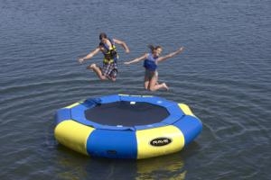 SaferWholesale Aqua Jump Eclipse 12' Inflatable Floating Water Bouncer