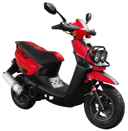 SaferWholesale 50cc MC_H50_BWS 4 Stroke Gas Moped Scooter