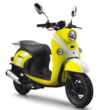 SSR 50cc Sicily Venus Gas Moped Scooter - New 2015 Model