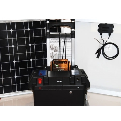 SaferWholesale Solar Powered Generator 100 Amp Solar Generator Just Plug and Play NOT A KIT