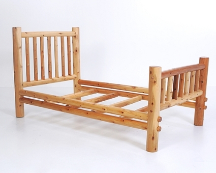 SaferWholesale Rustic Furniture Nicholas Twin Bed