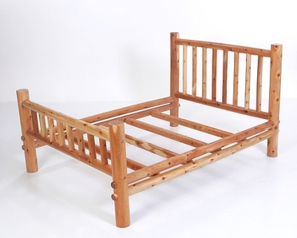 SaferWholesale Rustic Furniture Nicholas Full Bed