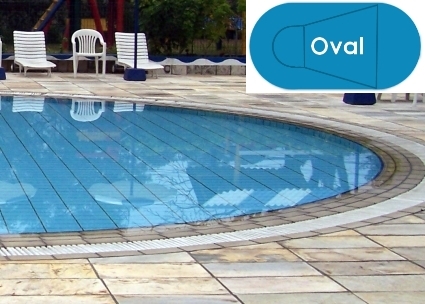 steel shaft and Neptune Complete 18'x36' Oval In Ground Swimming Pool Kit with Wood Supports
