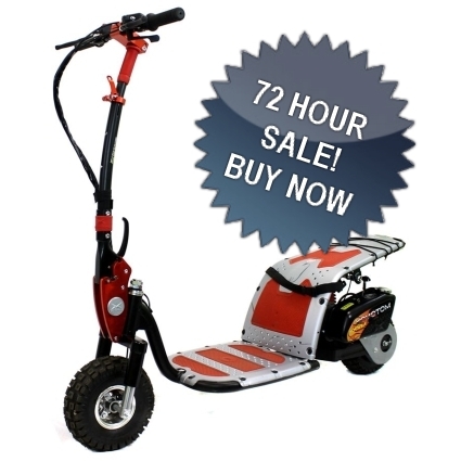 SaferWholesale 43cc 2 Hp Gas Powered Stand Up Scooter
