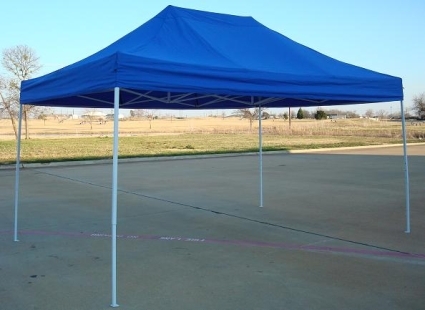 SaferWholesale Heavy Duty 10' x 15' Blue Pop Up Party Tent