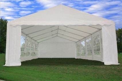 SaferWholesale Heavy Duty 32' x 16' White Party Wedding Tent Canopy Carport