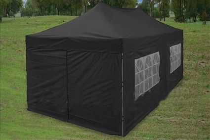 SaferWholesale Black 10' x 20' Pop Up Canopy Party Tent