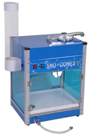 SaferWholesale 265w Commercial Snow Cone Machine Ice Shaver Icee Maker w/ Cup Dispenser