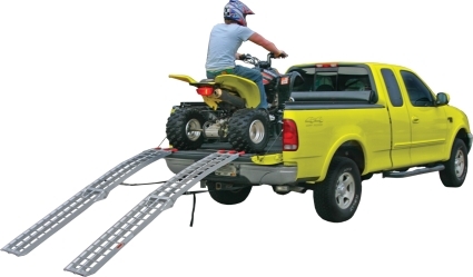 SaferWholesale Economy Dual Folding ATV Ramp