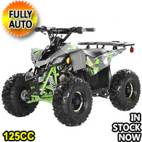 125cc Rider Atv Four Wheeler Utility Quad - Rider 7