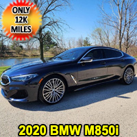 2020 BMW M850i Gran Coupe With Only 11,800 Miles