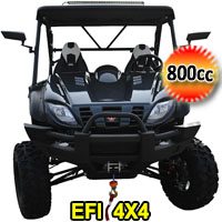 800cc 4x4 UTV 2 Seater Golf Cart Utility Vehicle EFI W/Dump - MAXIMUS 800CC